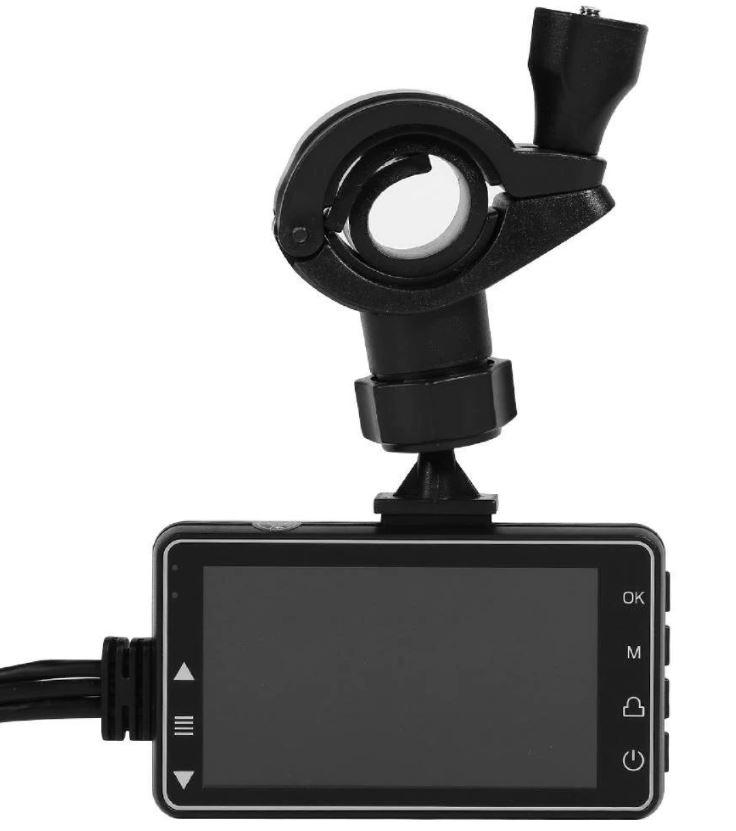 MOTORCYCLE DVR DASHCAM FRONT REAR VIEW DUAL CAMERA thumbnail 4