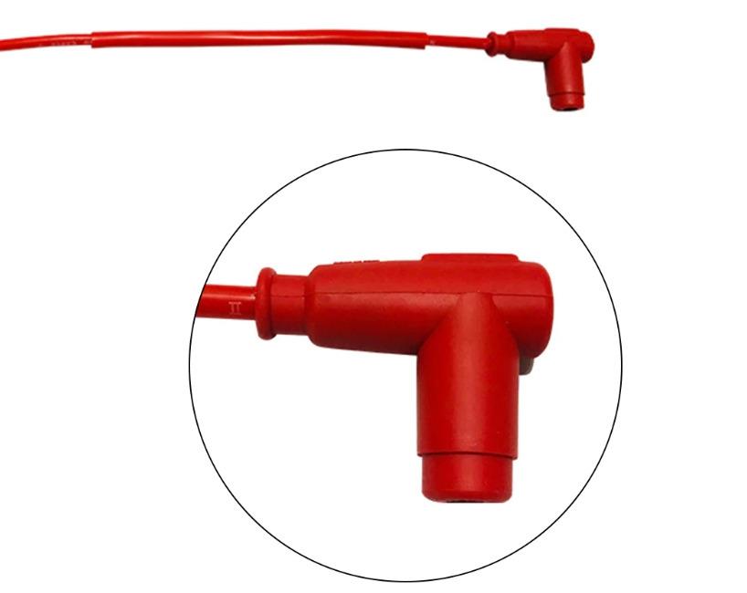 Spark Plug Iridium Power Cable & Cap, 49.5cm Length Ignition Line Engine Starting WITH SPLICER thumbnail 2