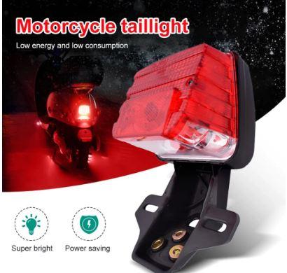 Tail Light with Plastic Bracket Universal thumbnail 2