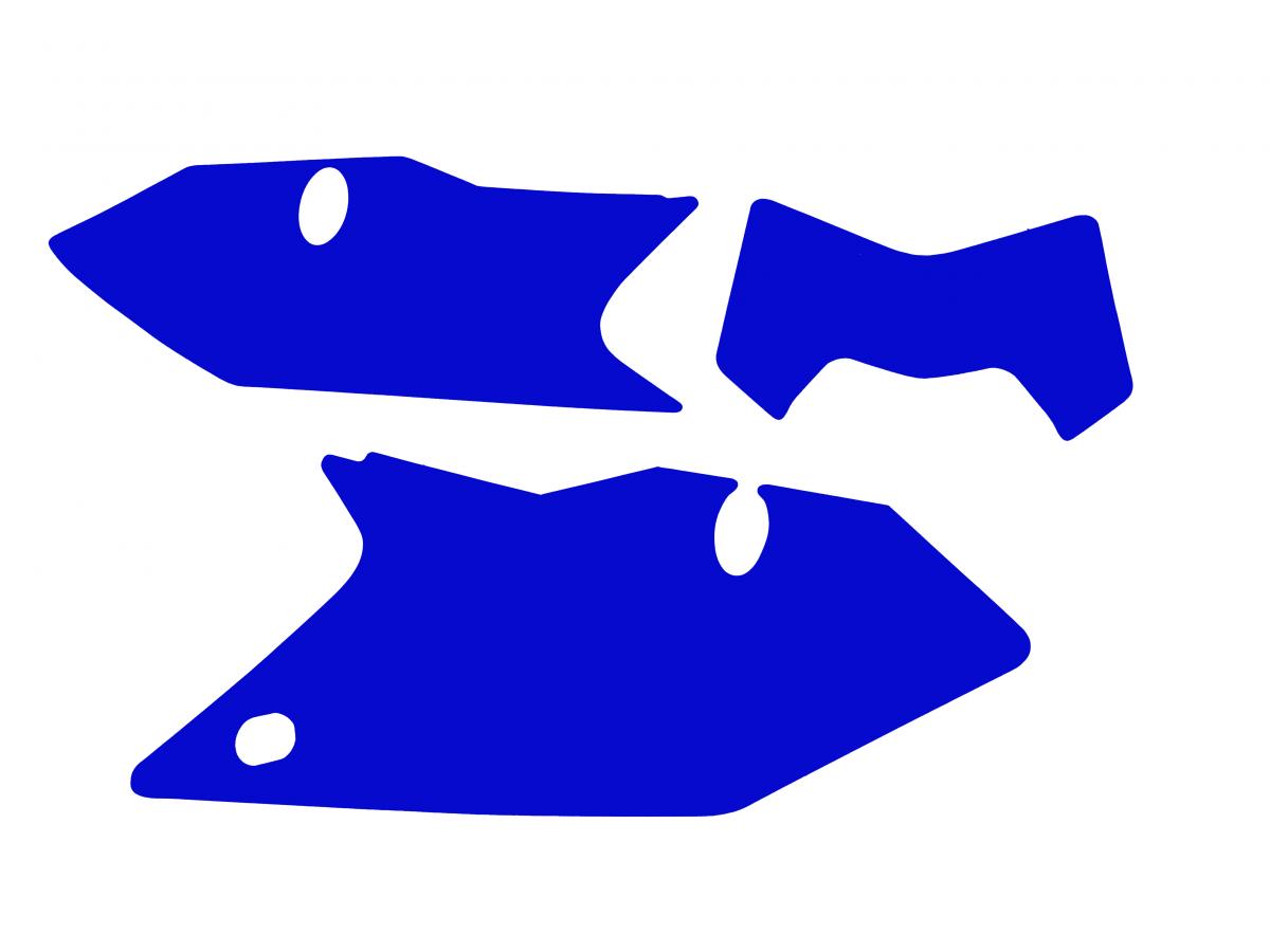 FANTIC XEF 2022-2025 PRE CUTS, BLACKBIRD 3F04/70 BLUE, NUMBER BOARD BACKGROUNDS image 1