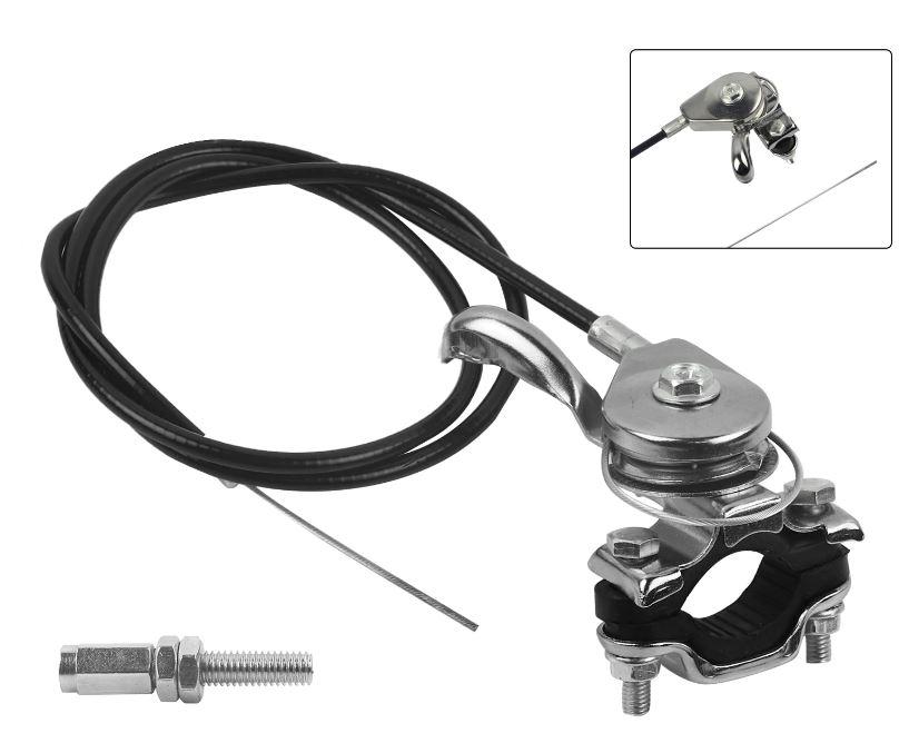 CHOKE THROTTLE ACCELERATOR SPEED SWITCH LEVER UNIVERSAL HANDLE 1METRE thumbnail 2