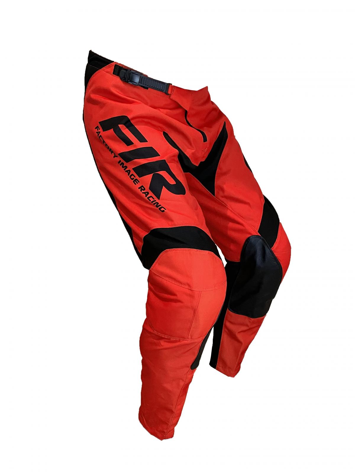 CONTOUR RED/BLACK PANTS 30, MX RACE WEAR, ENDURO GEAR