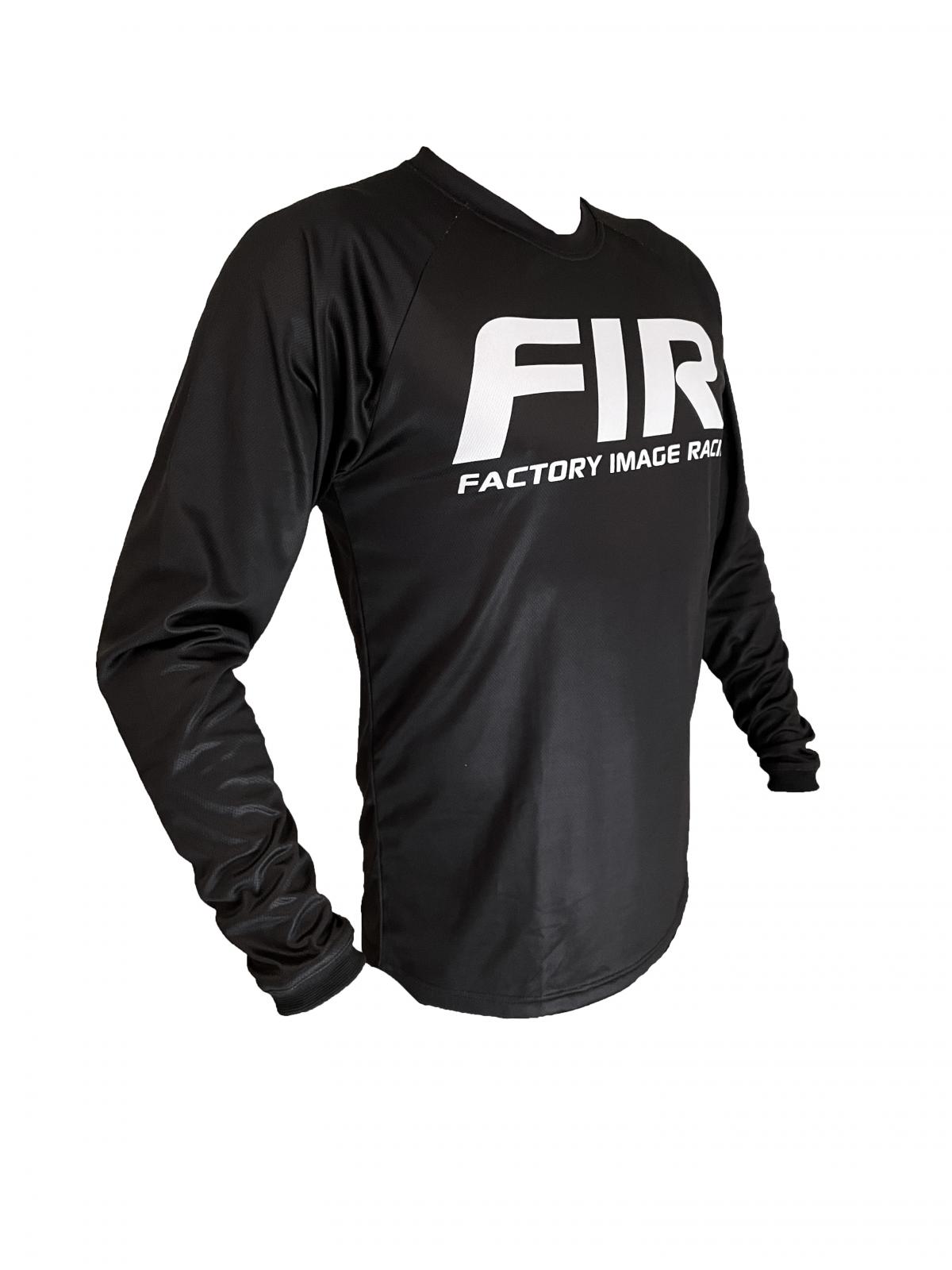 CONTOUR BLACK/WHITE JERSEY M, MX RACE WEAR, ENDURO GEAR