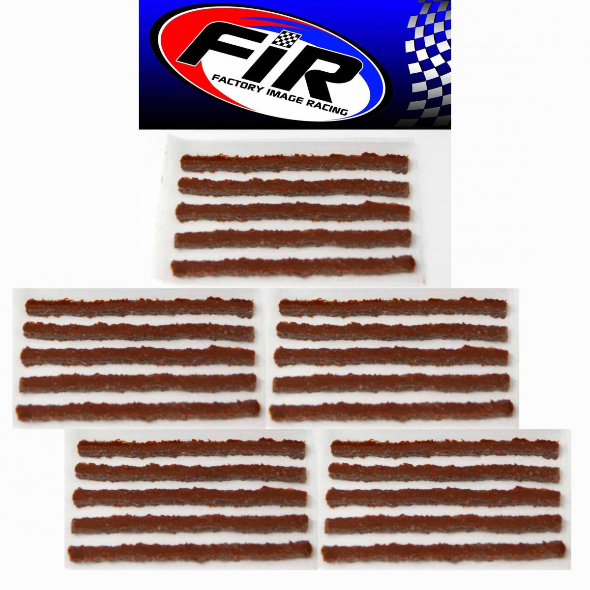 TYRE REPAIR STRING 100mm LONG 25 Pcs FACTORY IMAGE RACING image 1