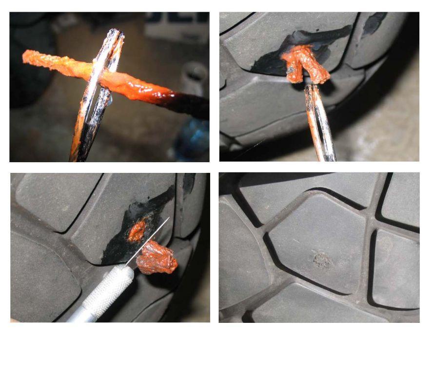 TYRE REPAIR STRING 100mm LONG 25 Pcs FACTORY IMAGE RACING thumbnail 3