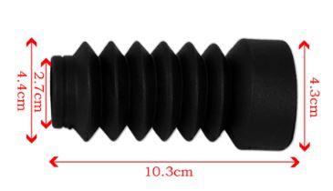 FORK GAITOR BOOTS 6 WAVES HONDA DIO YAMAHA JOG 50 90 thumbnail 2