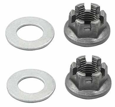 REAR AXLE HUB CASTLE NUT WASHER YAMAHA BANSHEE WORRIOR RAPTOR 90201-14226-00 90171-14037-00 image 1