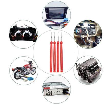 CONNECTOR PIN TOOL 5pcs., Terminal Removal Cable Wire Dismount tool thumbnail 2