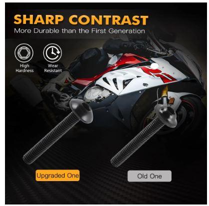 FAIRING BOLT KIT 253pcs. BLACK Aprilia, RSV Tuono 1000 1000R Mille RSV4 RS 50 125 250 Pegaso For BMW S1000R S1000RR HP4 thumbnail 4