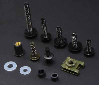 FAIRING BOLT KIT 202pcs. BLACK Honda, CBR1100XX CBR1100 CBR 1100 1100XX 1997-2007 Body Fairing Bolt Screw Fastener-Fixatio, Blackbird thumbnail 3