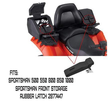 Front Storage Rack 4 Latch Polaris 2011, Sportsman Touring 500 550 800 850 1000 thumbnail 3