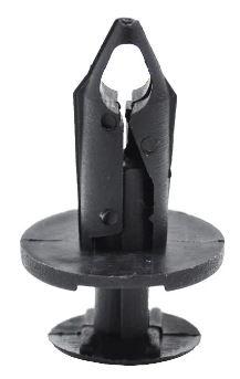 PACK-10 M8 PLASTIC CENTER PUSH FENDER CLIPS RIVETS, 8mm x 20mm x 20mm image 1