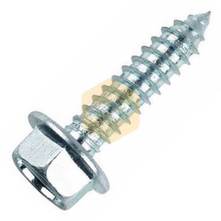 4.2x19mm SCREW HEX BZP, 8g x 3/4\ (4.2mm x 19mm) image 1