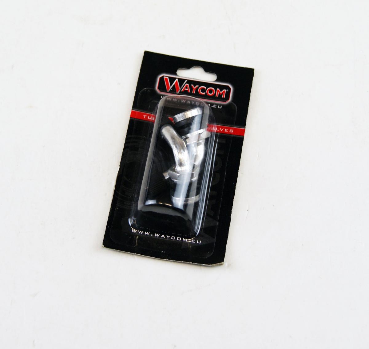 BOLT ON VALVE 90' PVR32 SILVER, WAYCOM 007018 (SOLD AS A PAIR) thumbnail 2