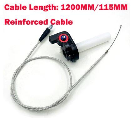 THROTTLE AND CABLE KIT 1200mm image 1