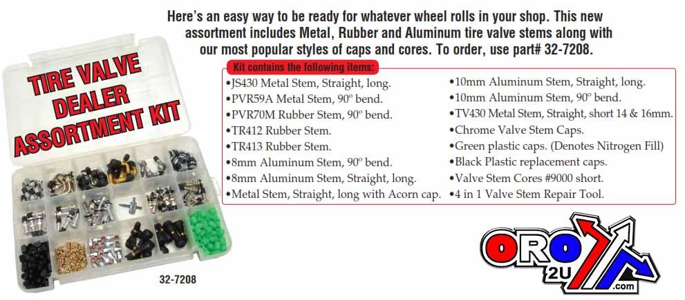 TYRE VALVE ASSORMENT KIT thumbnail 2