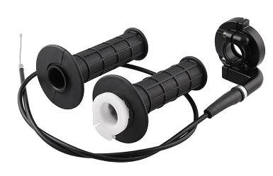 TWIST THROTTLE WITH CABLE AND CLAMP SET 7/8 22mm thumbnail 2