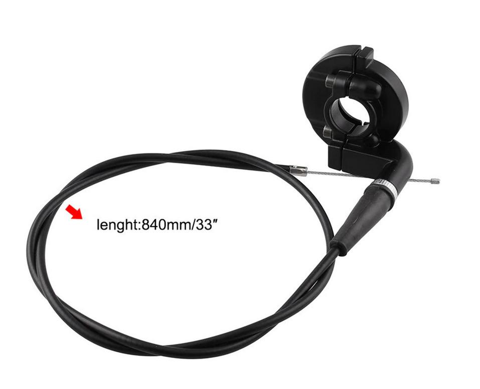 TWIST THROTTLE WITH CABLE AND CLAMP SET 7/8 22mm thumbnail 5