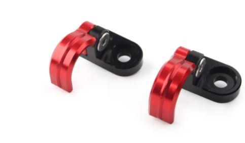 HOSE PIPE CLIP RED (PACK OF 2) GUIDE BRAKE HOSE 43468-KFB-000 thumbnail 3