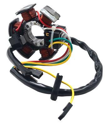 STATOR COIL MAGNETO YAMAHA PEUGEOT BETA, AM6 ENGINES ONLY DT50R TZR50 XP6 XPS XP6S XR6 50 RK RR 50 thumbnail 2