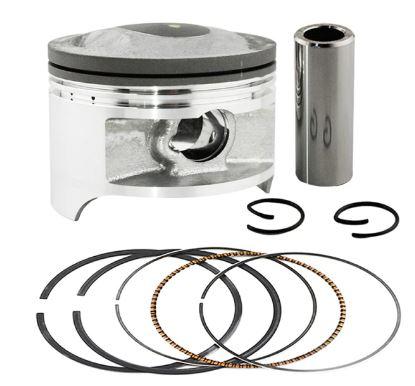 PISTON KIT 66.00 SUZUKI, DR200 42A 86-91 SP200 86-88 DF200 86 image 1