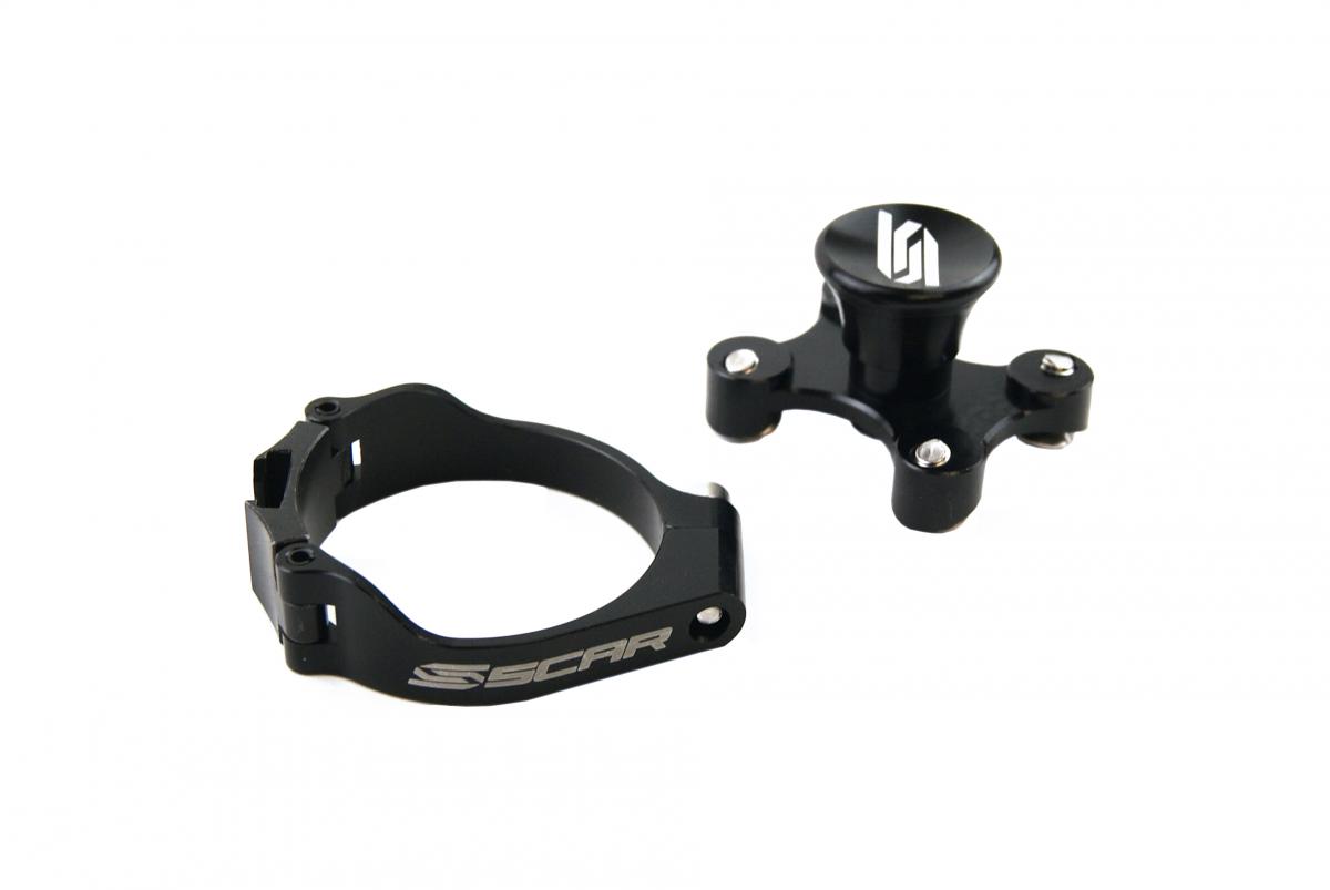 LAUNCH CONTROL BLACK 02-26 GASGAS HUSQVARNA KTM MC EE TC SX 5 50 65 WP 45.4mm SCAR SLC501BK image 1