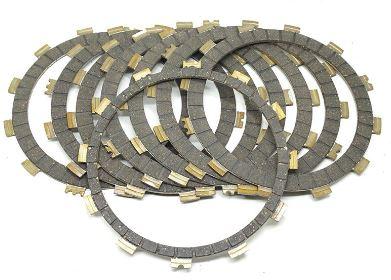 CLUTCH FRICTION PLATE SET 04-18 YAMAHA YFZ 450 450R YFM 700R RAPTOR 5TA-16321-00-00