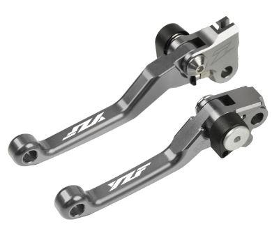 FLEXI CLUTCH & BRAKE LEVER 2009-2020 YAMAHA YZF450 CNC BILLET FOLDABLE PIVOT image 1