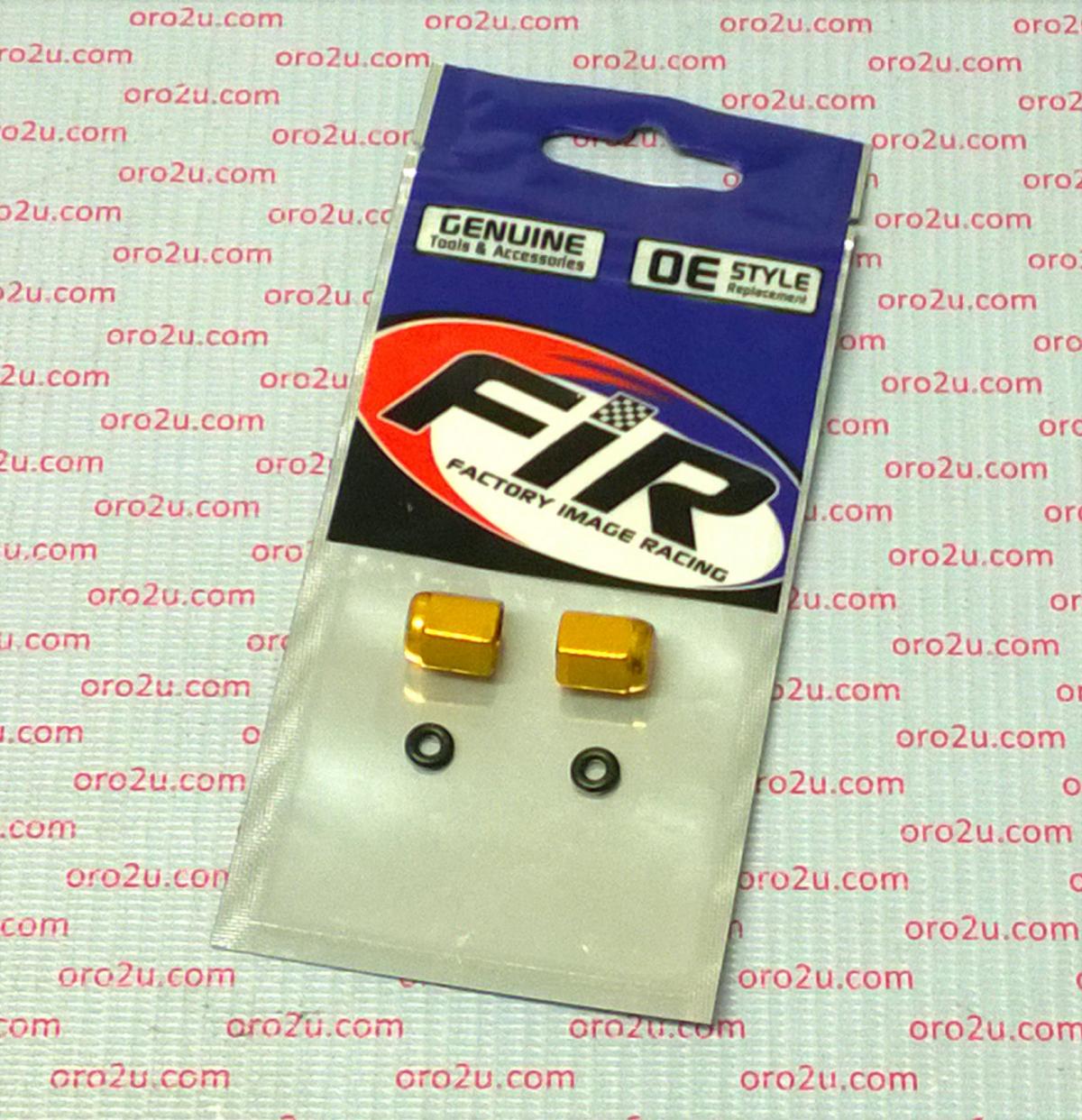ALLOY VALVE CAP SET GOLD thumbnail 2