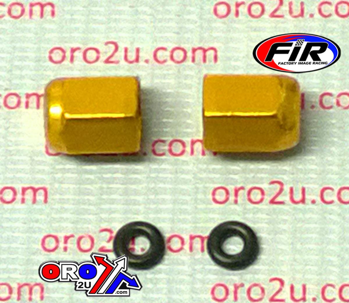 ALLOY VALVE CAP SET GOLD thumbnail 3