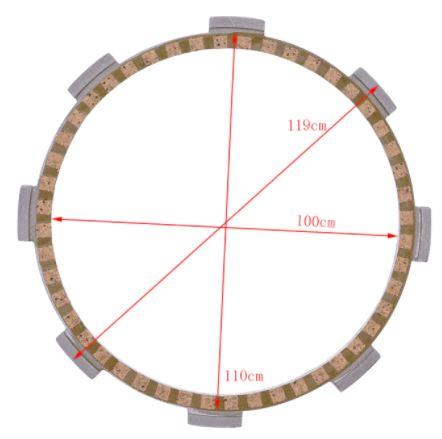 CLUTCH FRICTION PLATE SET CRF230F, 22201-KBW-900 22201-KPM-850 thumbnail 3