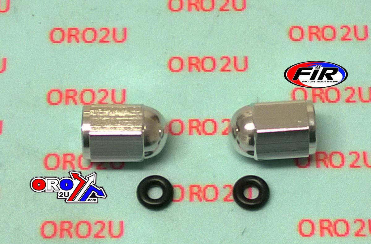 ALLOY VALVE CAP SET SILVER thumbnail 3