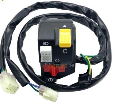 LEFT LIGHT SWITCH 2006-2014 HONDA TRX450ER SPORTRAX 35200-HN1-A41 35150-HP1-A02 35150-HP1-A01 thumbnail 3