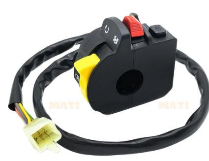 LIGHT SWITCH LH Arctic Cat 400 500 700 Manual Transmission Diesel, 0409-083 0509-013 thumbnail 5