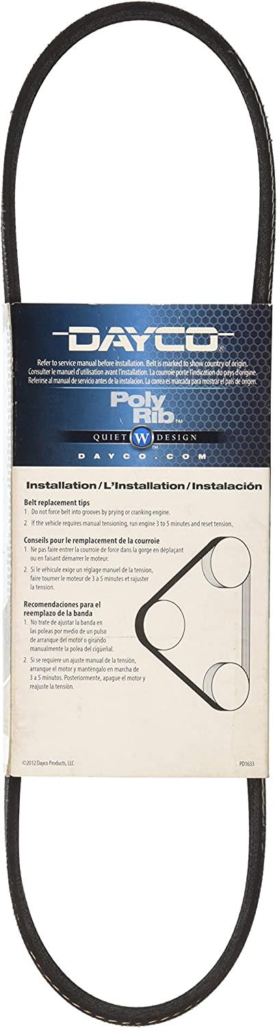 ACCESSORY BELT DAYCO 5040285 JOHN DEERE, ALTERNATOR BELT GATOR XUV 825 835 thumbnail 2
