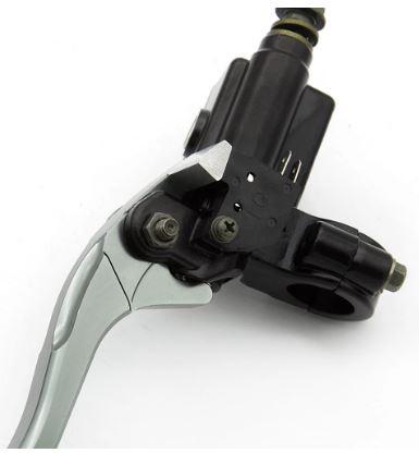 HYDRAULIC CLUTCH & BRAKE LEVERS MASTER CYLINDER SET 7/8 22mm UNIVERSAL MOTORCYCLE thumbnail 4
