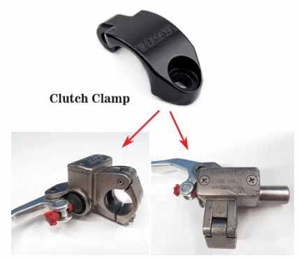 MASTER CYLINDER TOP CLAMP 1 BOLT TYPE thumbnail 2
