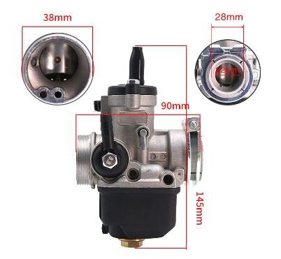Carburetor Assembly Dellorto PHBL 20AS Racing 2T, BORE 20mm Carburetor PHBL 20AS 2T(A) R2706 thumbnail 4