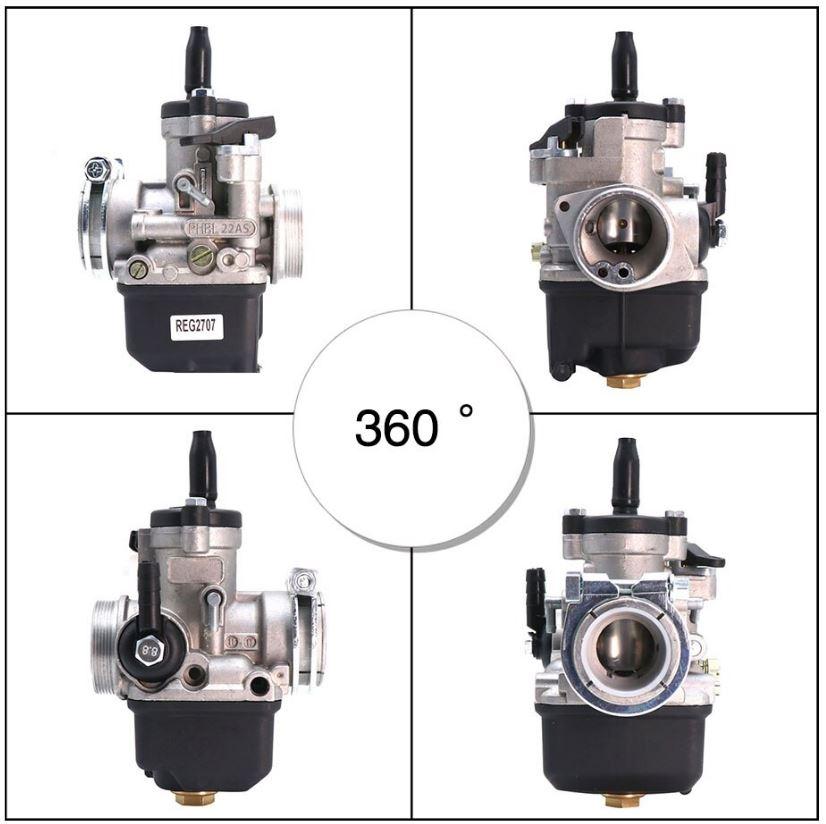 Carburetor Assembly Dellorto PHBL 20AS Racing 2T, BORE 20mm Carburetor PHBL 20AS 2T(A) R2706 thumbnail 7