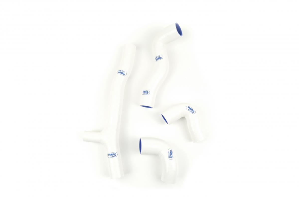 COOLANT HOSE 4 PIECE KIT WHITE 20-23 KTM 150 TE EXC XC-W TPI OEM DESIGN SAMCO KTM-120-WH image 1