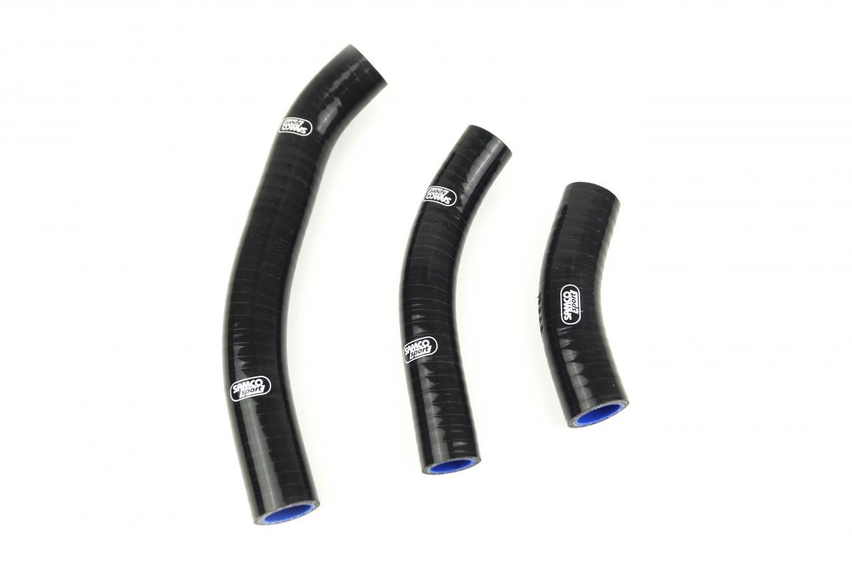COOLANT HOSE 3 PIECE KIT BLACK 88 SUZUKI 250 RM 250 SAMCO SPORT SUZ-59-BK image 1
