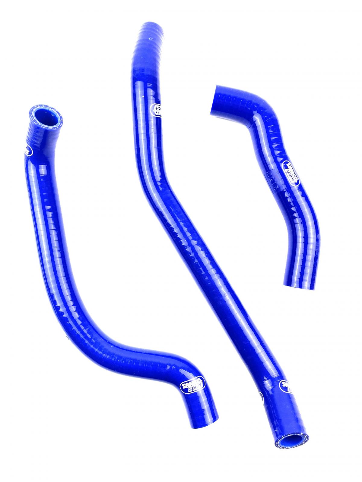 COOLANT HOSE 3 PIECE KIT BLUE 88-89 HONDA 250 TRX R SAMCO SPORT HON-55-BU image 1