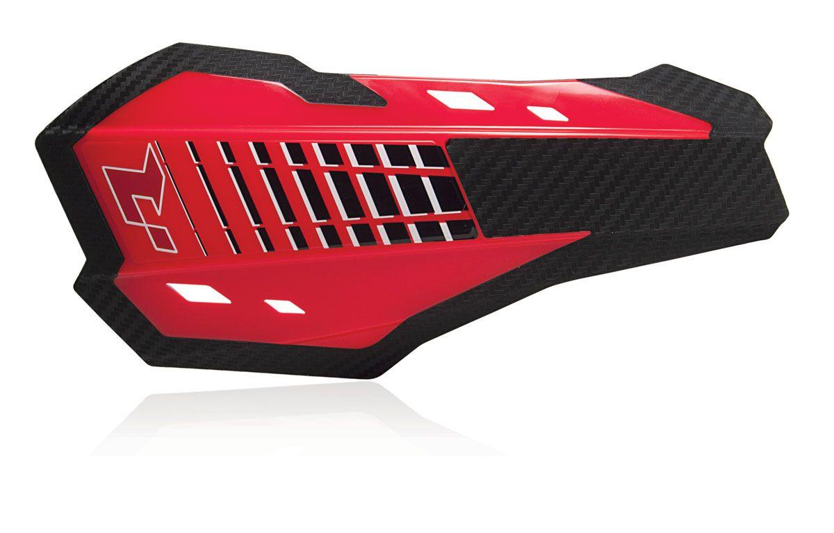 HP2 HANDGUARD WITH FITTING KIT RED, RTECH R-KITPMHP2RS0 image 1