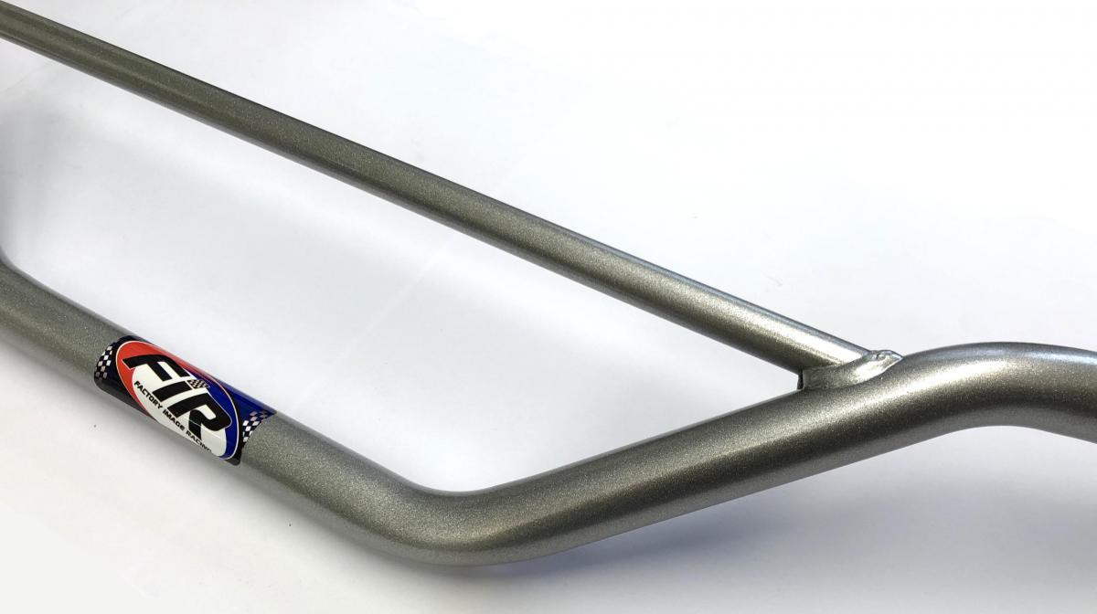 6.5 STEEL CLASSIC HANDLEBARS, / SILVER GLOSS FINISH, Made in UK [TAG-Z] thumbnail 2