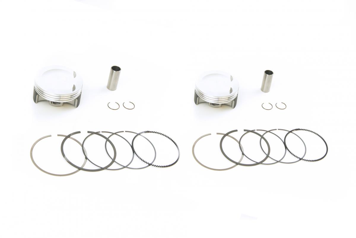 PISTON KIT POLARIS 93 RZR XP XP4 1000 TURBO 16-21, WOSSNER K4030DA-2 image 1