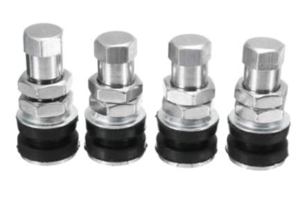 TUBELESS BOLT ON TYRE VALVE 10mm x 33mm 0.327 TR161 819 (PACK OF 4)