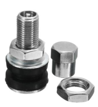 TUBELESS BOLT ON TYRE VALVE 10mm x 33mm 0.327 TR161 819 (PACK OF 4) thumbnail 2