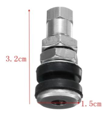 TUBELESS BOLT ON TYRE VALVE 10mm x 33mm 0.327 TR161 819 (PACK OF 4) thumbnail 3