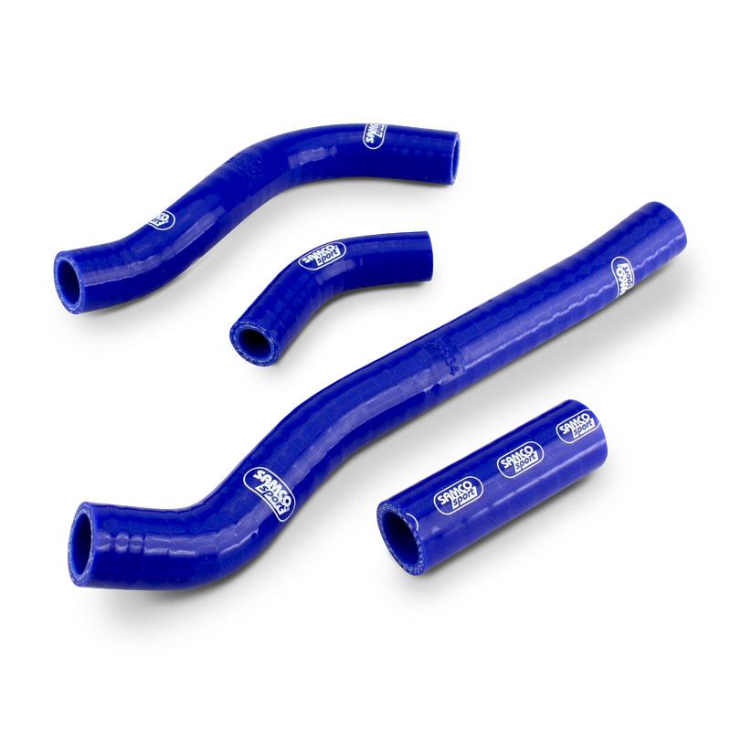 COOLANT HOSE 4 PIECE KIT BLUE 22-26 HONDA 250 CRF R RX SAMCO SPORT HON-126-BU image 1