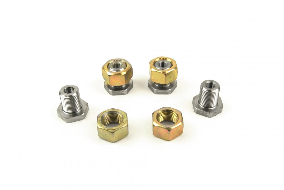 KELLER PERFORMANCE RADIUS ROD NUTS, 10MM RADIUS ROD NUTS (SETS OF 4), CAN AM, HONDA, POLARIS image 1